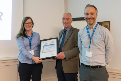 Award of 2019 Bruker Thesis Prize to Dr Claire Motion BrukerThesisPrize2019